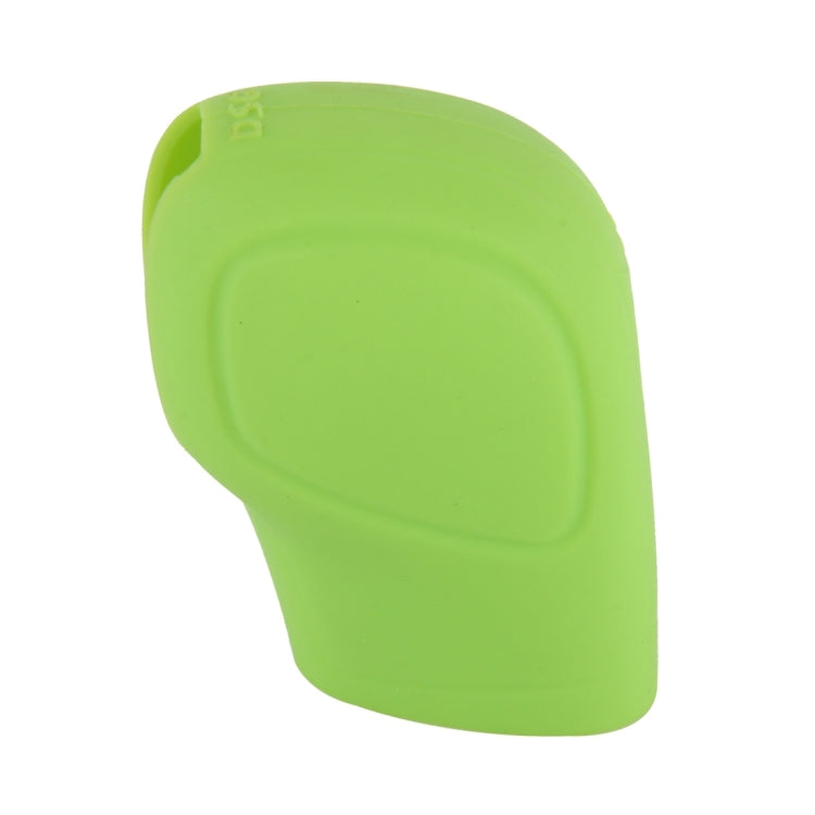 Rubber Car Hand Brake Head Cover Shift Knob Gear Stick Cushion Cover Car Accessory Interior Decoration Pad(Light Green) by buy2fix