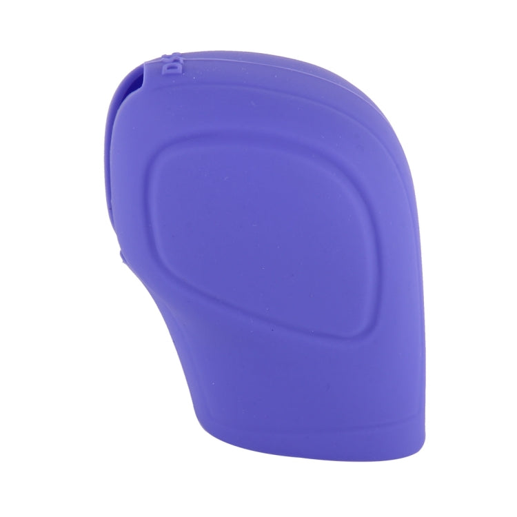 Rubber Car Hand Brake Head Cover Shift Knob Gear Stick Cushion Cover Car Accessory Interior Decoration Pad(Purple) by buy2fix