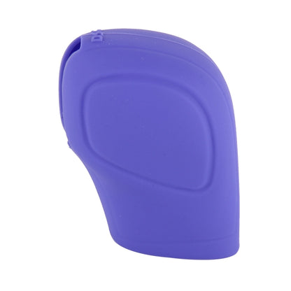 Rubber Car Hand Brake Head Cover Shift Knob Gear Stick Cushion Cover Car Accessory Interior Decoration Pad(Purple) by buy2fix