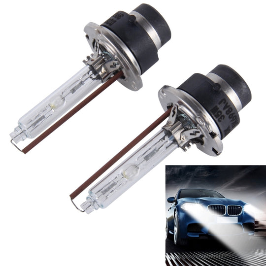 2 ampoules HID D2S 35W 3900 LM 5500K, lampes au xénon, DC 12V (lumière blanche)