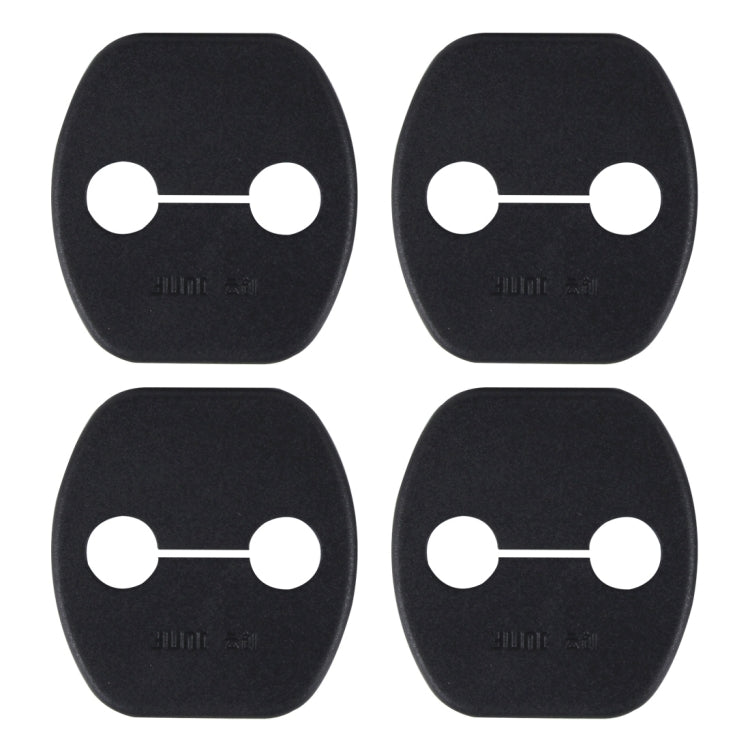 4 PCS Car Door Lock Buckle Decorated Rust Guard Protection Cover for X-TRAIL by buy2fix