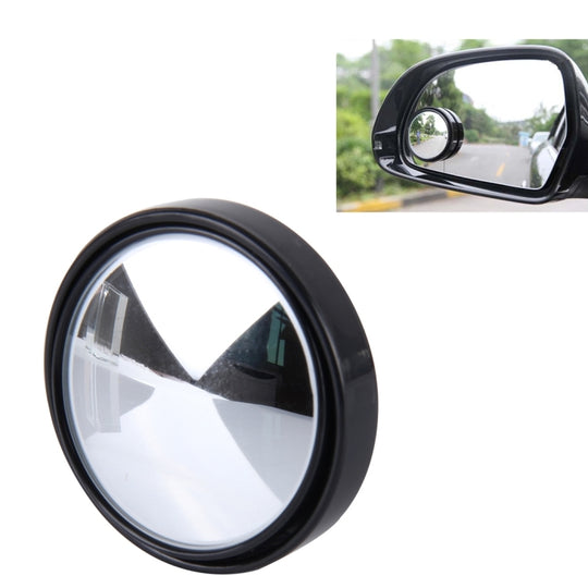 3R-035 Rétroviseur grand angle pour angle mort de voiture, diamètre: 5 cm (noir)