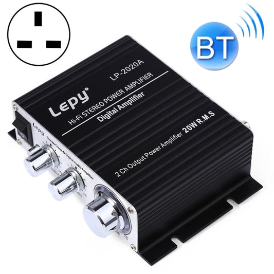LP-2020A Car / Household HIFI Amplifier Audio, Support MP3, UK Plug with 3A Power Supply -  by buy2fix | Online Shopping UK | buy2fix