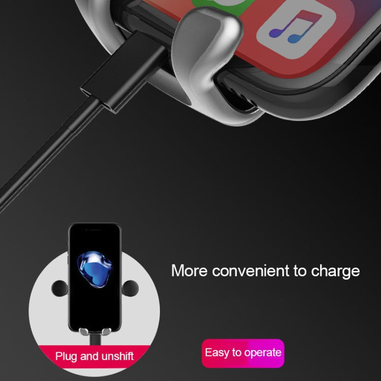 Big Eyes Pattern Gravity Cartoon Air Vent Car Mount Phone Holder(Silver) by buy2fix