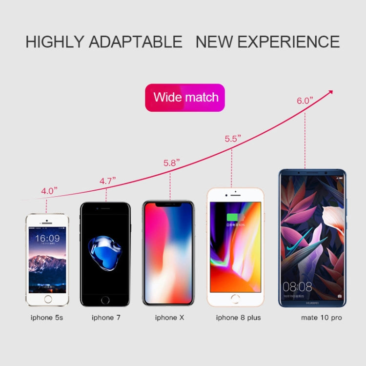 Big Eyes Pattern Gravity Cartoon Air Vent Car Mount Phone Holder(Silver) by buy2fix