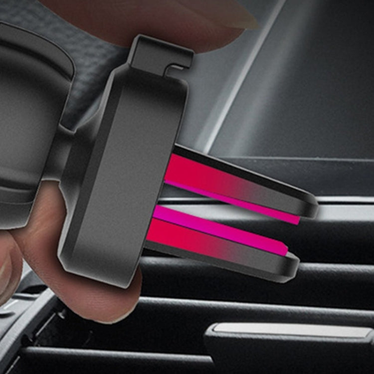 Big Eyes Pattern Gravity Cartoon Air Vent Car Mount Phone Holder(Silver) by buy2fix