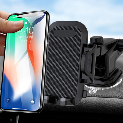 Multi-function Vehicle Navigation Frame Suction Cup Car Mount Phone Holder(Black) by buy2fix