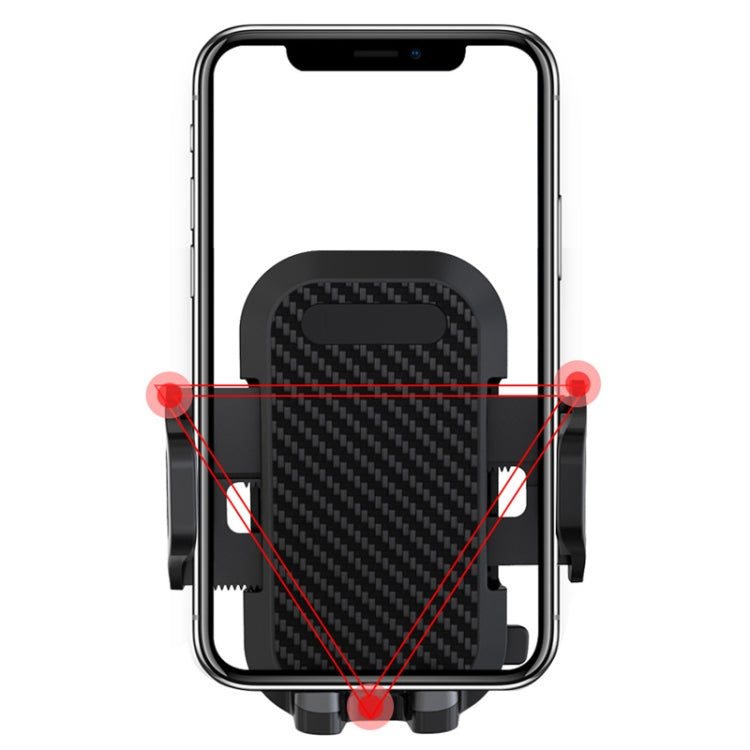 Multi-function Vehicle Navigation Frame Suction Cup Car Mount Phone Holder(Black) by buy2fix