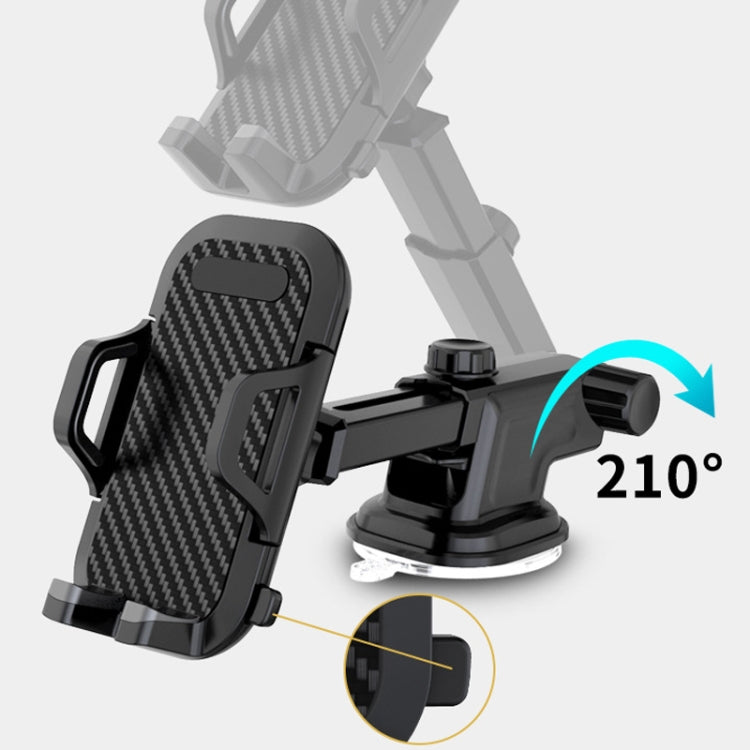 Multi-function Vehicle Navigation Frame Suction Cup Car Mount Phone Holder(Black) by buy2fix