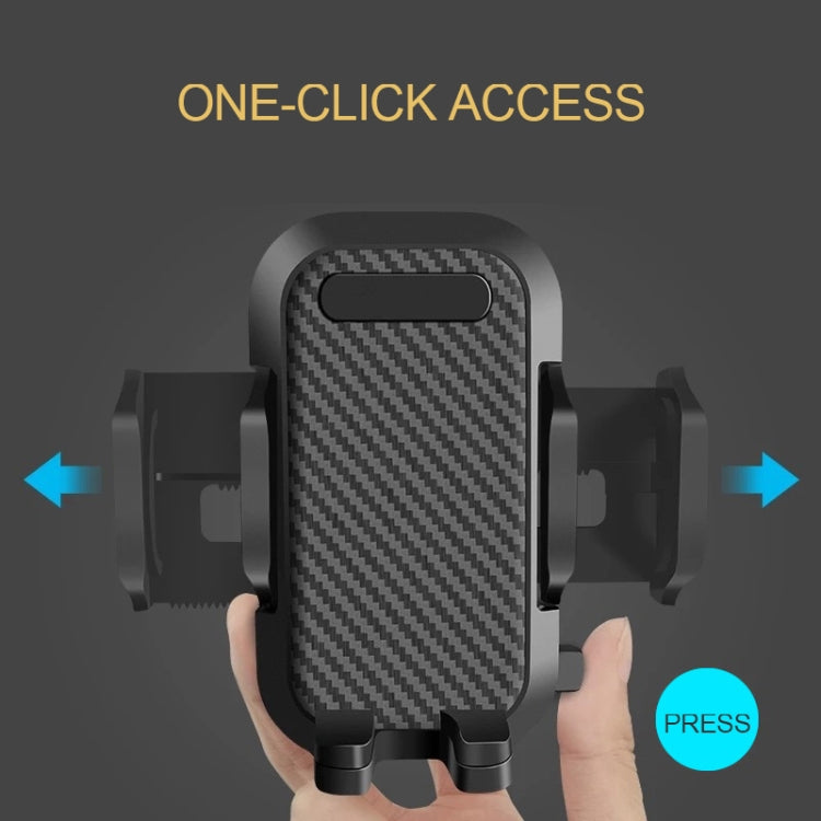 Multi-function Vehicle Navigation Frame Suction Cup Car Mount Phone Holder(Black) by buy2fix