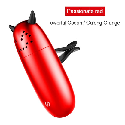 General Metal Car Aromatherapy Automotive Aromatherapy Clamp Air Purifier Humidifier (Red) by buy2fix