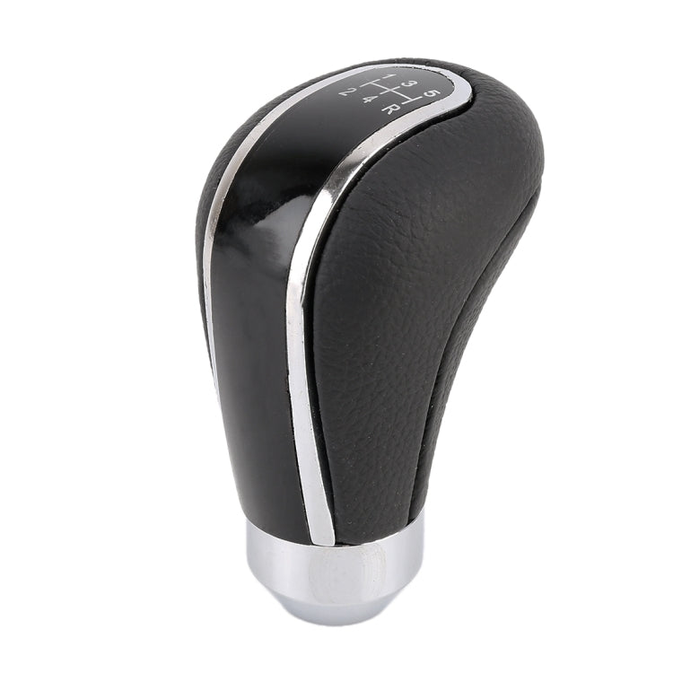 Universal Car Leather Metal Gear Shift Knob Modified Car Auto Transmission Shift Lever Knob(Black) - Shift Knob by buy2fix | Online Shopping UK | buy2fix