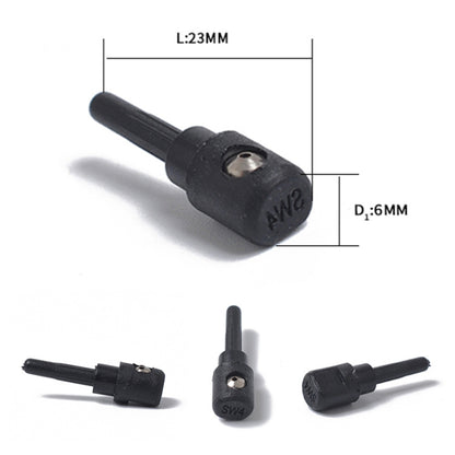 2 PCS Rear Windshield Washer Wiper Jet Water Spray Nozzle 3B9955985A for Volkswagen Bora 1999-2005 / Golf 1997-2013 / Polo 1999-2009 - Windscreen Wipers by buy2fix | Online Shopping UK | buy2fix