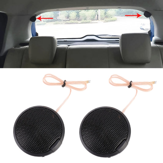 2 PCS CQS-68 20W 105dB Car Dome Tweeter Audio Loudspeaker Treble Speaker - Car Amplifiers by buy2fix | Online Shopping UK | buy2fix