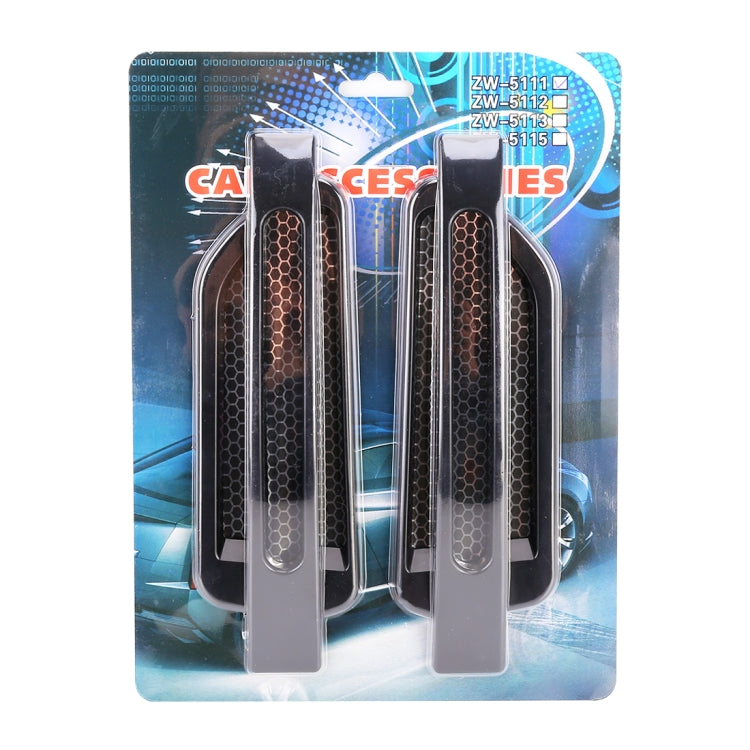 2 PCS Car-Styling Random Decorative Sticker(Black) by buy2fix