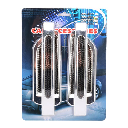2 PCS Car-Styling Random Decorative Sticker(Silver) by buy2fix