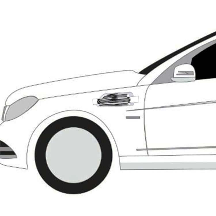 2 PCS Car-Styling Random Decorative Sticker(Silver) by buy2fix