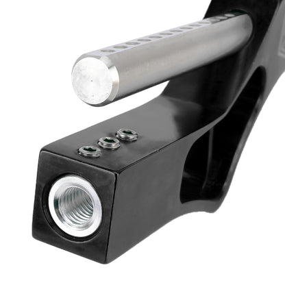 Car Modification Heightening Gear Shifter Extension Rod Adjustable Height Adjuster Lever Shift Lever with Adapters for Honda(Black) by buy2fix