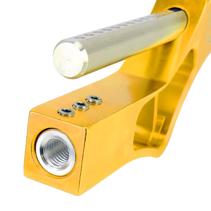 Car Modification Heightening Gear Shifter Extension Rod Adjustable Height Adjuster Lever Shift Lever with Adapters for Honda(Gold) by buy2fix