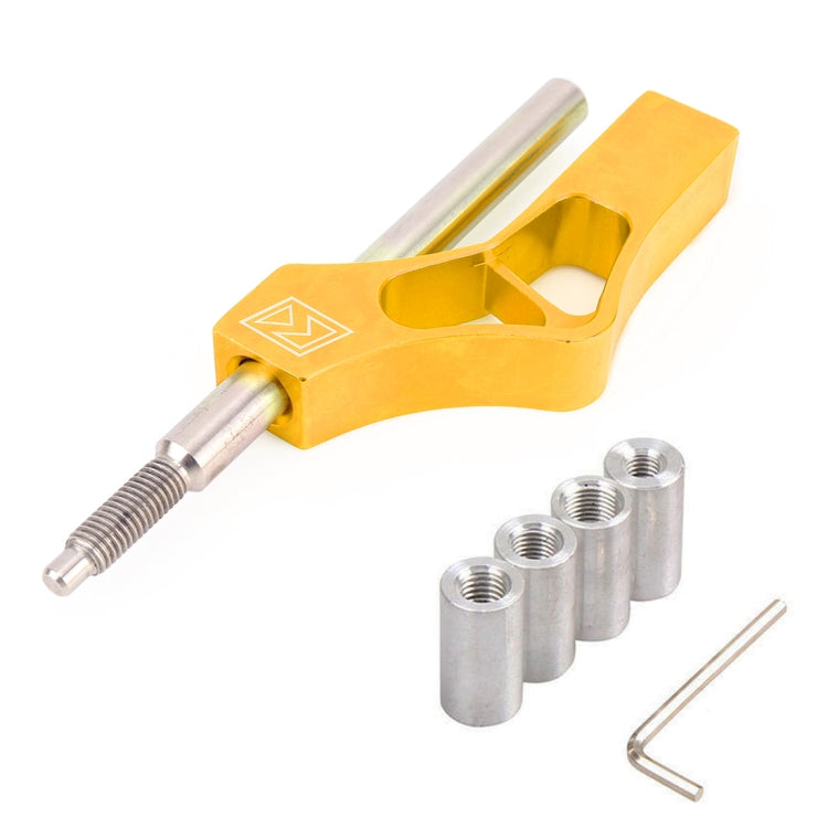 Car Modification Heightening Gear Shifter Extension Rod Adjustable Height Adjuster Lever Shift Lever with Adapters for Honda(Gold) by buy2fix