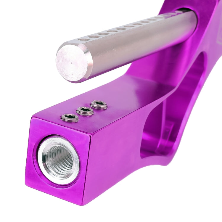 Car Modification Heightening Gear Shifter Extension Rod Adjustable Height Adjuster Lever Shift Lever with Adapters for Honda(Purple) by buy2fix