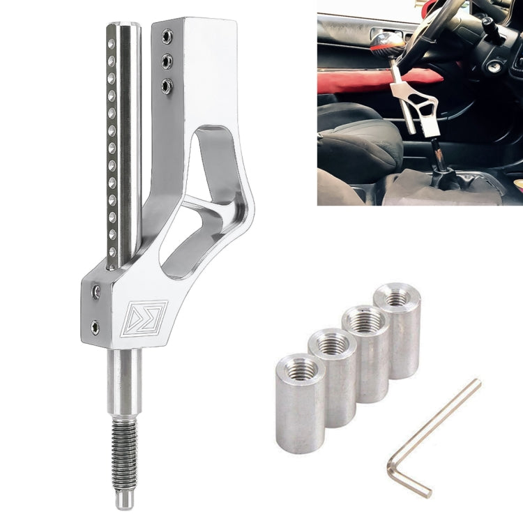 Car Modification Heightening Gear Shifter Extension Rod Adjustable Height Adjuster Lever Shift Lever with Adapters for Honda(Silver) by buy2fix