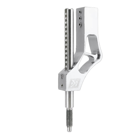 Car Modification Heightening Gear Shifter Extension Rod Adjustable Height Adjuster Lever Shift Lever with Adapters for Honda(Silver) by buy2fix