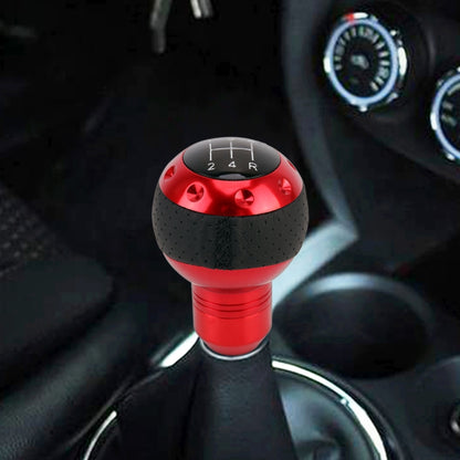 Universal Car Gear Shift Knob Modified Car Gear Shift Knob Auto Transmission Shift Lever Knob Gear Knobs(Red) by buy2fix
