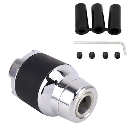 Universal Car Diamond Gear Shift Knob Modified Car Gear Shift Knob Auto Transmission Shift Lever Knob Gear Knobs(Silver) by buy2fix