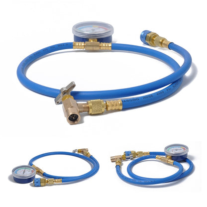 Pressure Gauge Air Conditioning Fluoride Table Snow Pressure Gauge Refrigerant Single Table Air Conditioning - Clocks & Car Meters by buy2fix | Online Shopping UK | buy2fix