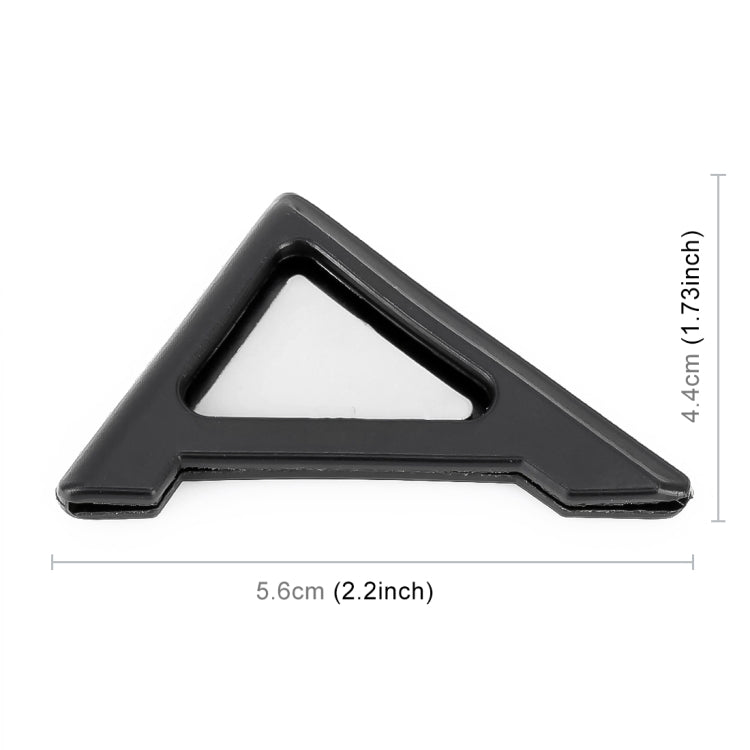 Universal Car Body Silicone Anti-collision Sticker Door corner Protector(Black) by buy2fix