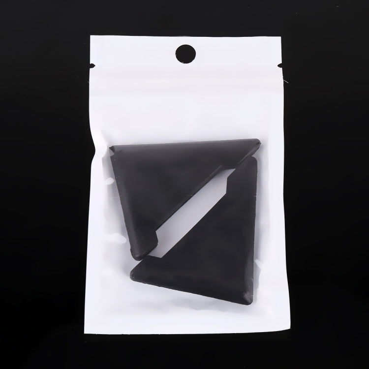 Universal Car Body Silicone Anti-collision Sticker Door corner Protector(Black) by buy2fix