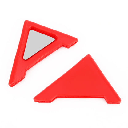 Universal Car Body Silicone Anti-collision Sticker Door corner Protector(Red) by buy2fix