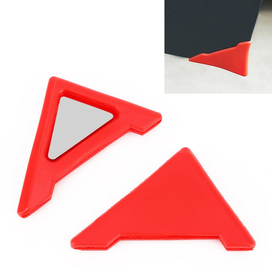Universal Car Body Silicone Anti-collision Sticker Door corner Protector(Red) by buy2fix