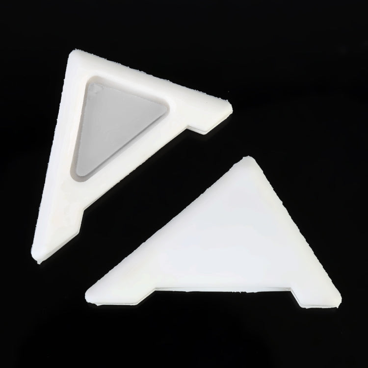 Universal Car Body Silicone Anti-collision Sticker Door corner Protector(White) by buy2fix