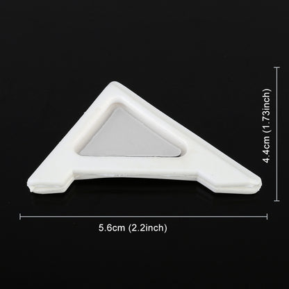 Universal Car Body Silicone Anti-collision Sticker Door corner Protector(White) by buy2fix