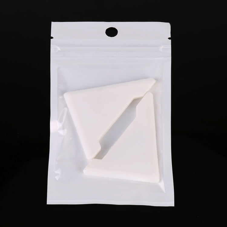 Universal Car Body Silicone Anti-collision Sticker Door corner Protector(White) by buy2fix