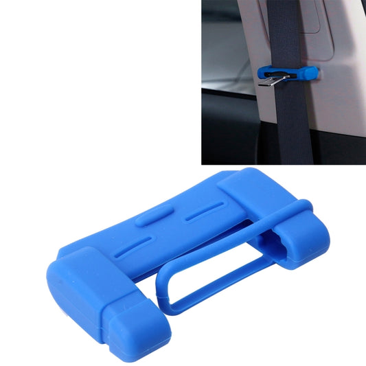 Universal Adjustable Car Seat Belt Buckle Plug Protective Cover Case Seat Belt Buckle(Blue) by buy2fix