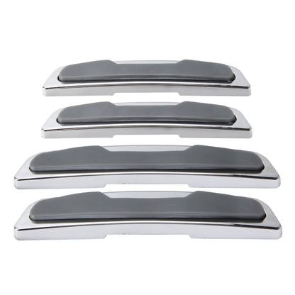 4 PCS Car Door Side Guard Anti Crash Strip Car Exterior Avoid Bumps Collsion Impact Protector Fashion Design Car Sticker(Grey) by buy2fix