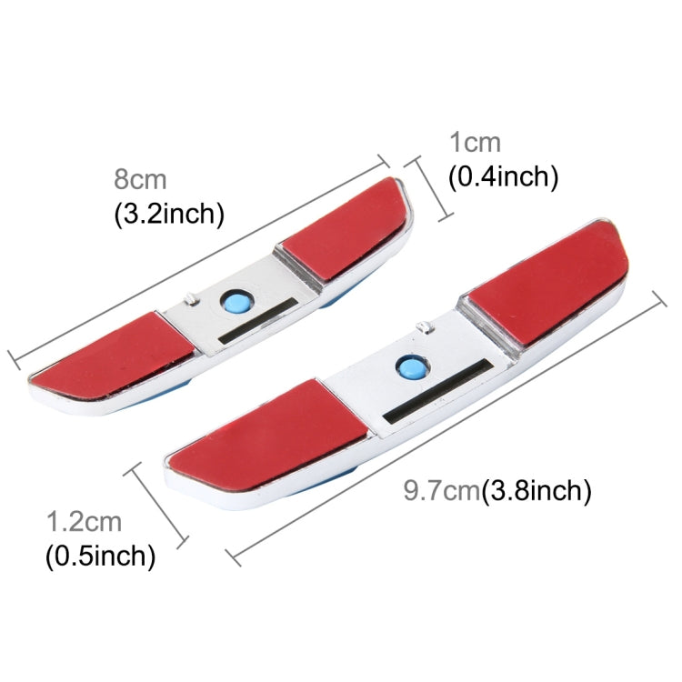 4 PCS Car Door Side Guard Anti Crash Strip Car Exterior Avoid Bumps Collsion Impact Protector Fashion Design Car Sticker(Grey) by buy2fix