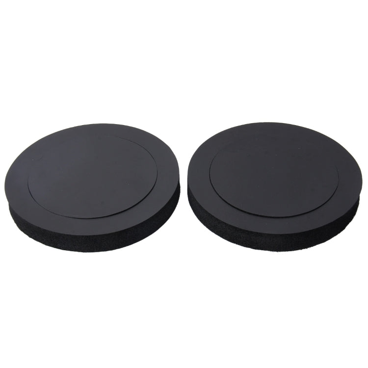 2 PCS Car Sound Insulation Speaker Soundproof Cotton with Self Adhesive Car Sound Insulation Cotton, Outer Diameter : 19.5 cm, Inner Diameter: 14.3 cm by buy2fix