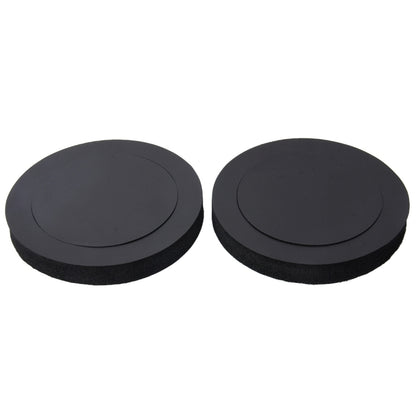 2 PCS Car Sound Insulation Speaker Soundproof Cotton with Self Adhesive Car Sound Insulation Cotton, Outer Diameter : 19.5 cm, Inner Diameter: 14.3 cm by buy2fix