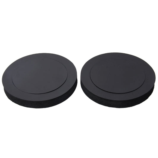 2 PCS Car Sound Insulation Speaker Soundproof Cotton with Self Adhesive Car Sound Insulation Cotton, Outer Diameter : 19.5 cm, Inner Diameter: 14.3 cm by buy2fix