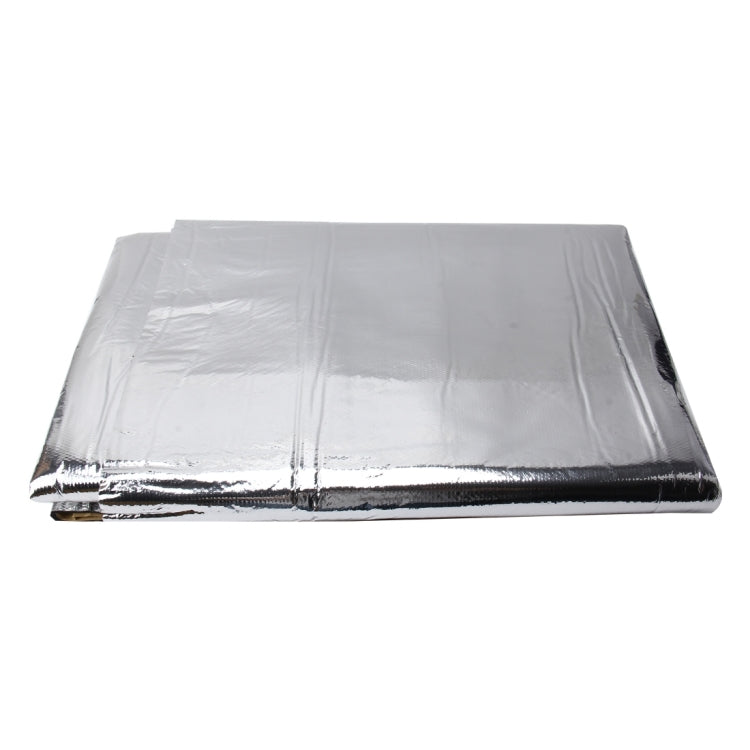 Car Hood Engine Noise Insulation Cotton Heat Waterproof Self Adhesive Car Heat Sound Insulation Cotton, Size: 1m x 1.4m x 5mm by buy2fix
