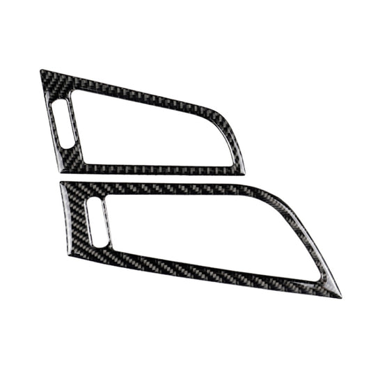Car Carbon Fiber Side Air Outlet Panel Solid Color Decorative Sticker for BMW Z4 2009-2015, Suitable For Left Driving by buy2fix