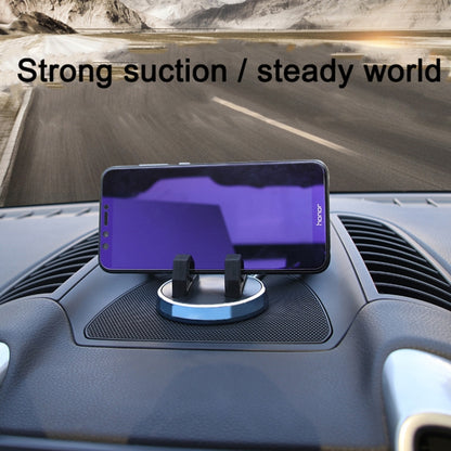 Multi-function Car Instrument Panel Mobile Phone Holder Temporary Parking Card(Silver) by buy2fix