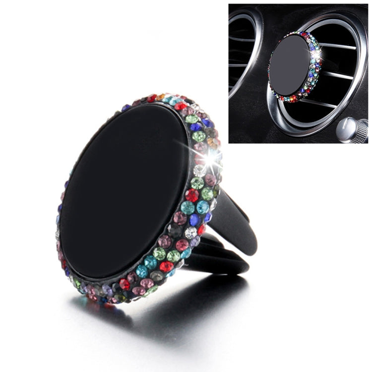 Car Diamond Magnetic Air Outlet Mobile Phone Holder(Colour) by buy2fix