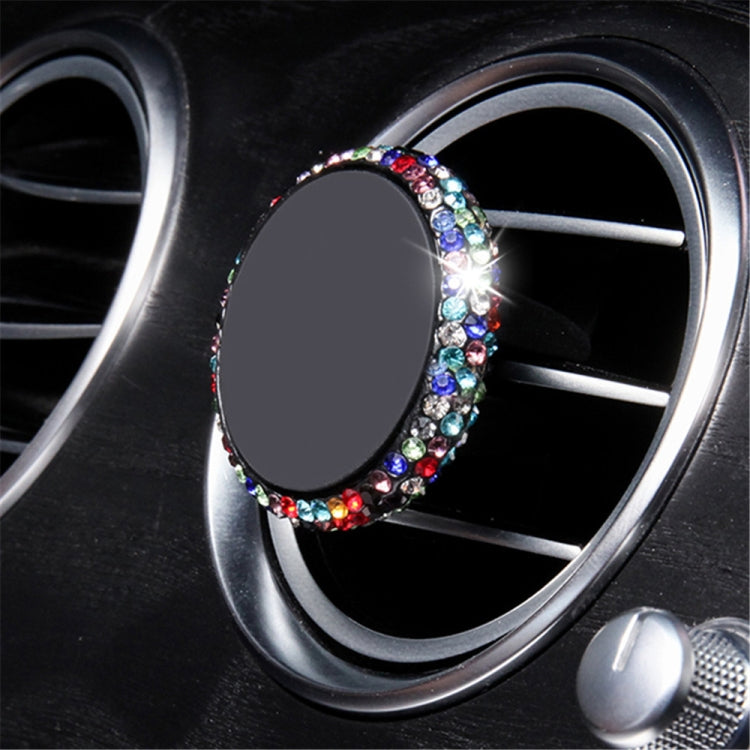 Car Diamond Magnetic Air Outlet Mobile Phone Holder(Colour) by buy2fix