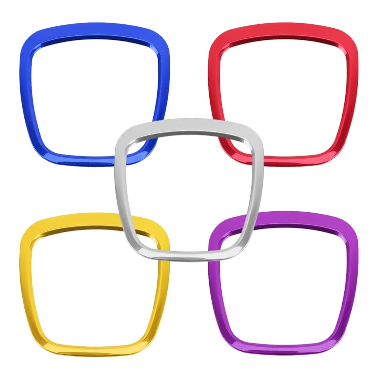 Car Auto Steering Wheel Decorative Ring Cover Trim Sticker Decoration for Audi(Gold) by buy2fix