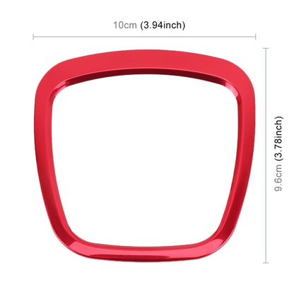 Car Auto Steering Wheel Decorative Ring Cover Trim Sticker Decoration for Audi(Red) - Decoration Rings by buy2fix | Online Shopping UK | buy2fix